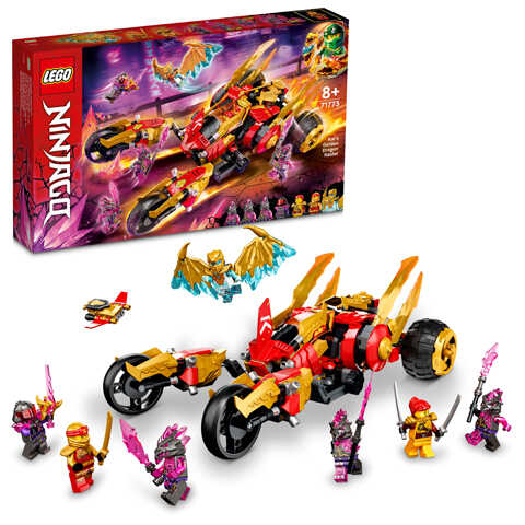 Lego Ninjago 71773 Kai Golden Dragon Raider - 3 - 1