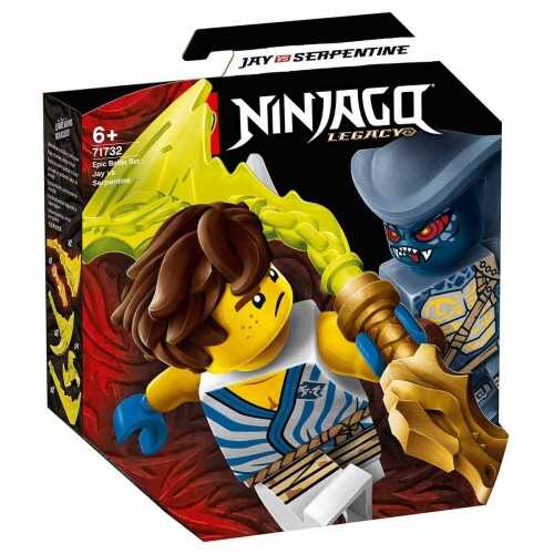 Lego Ninjago Savaş Seti Jay ile Serpentine 71732