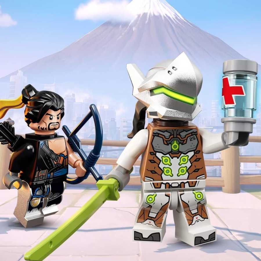 Lego Overwatch Hanzo Vs Genji