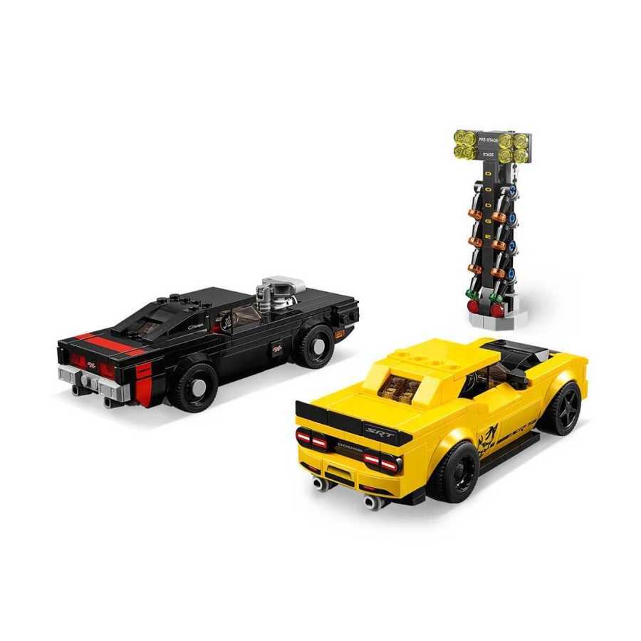 Lego Speed Champions 2018 Dodge Challenger SRT Demon ve 1970 Dodge Charger