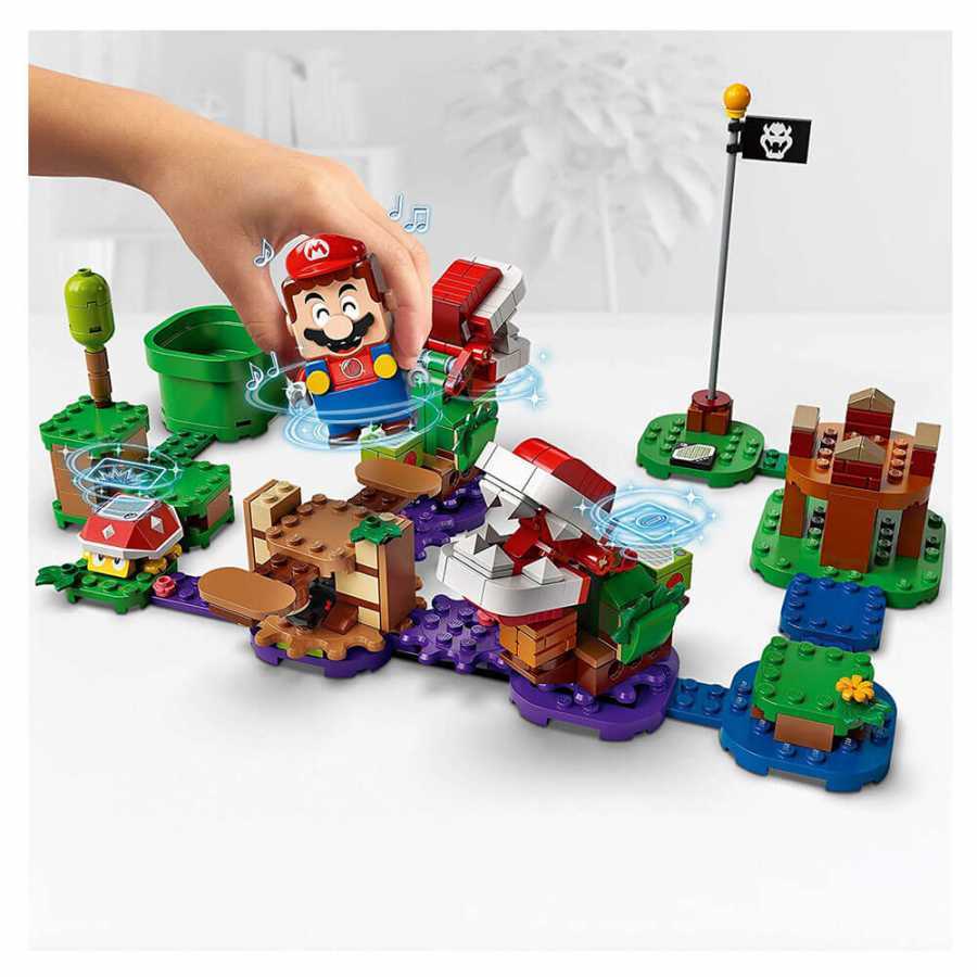 Lego Super Mario Piranha Plant Şaşırtıcı Engel Macera Seti 71382