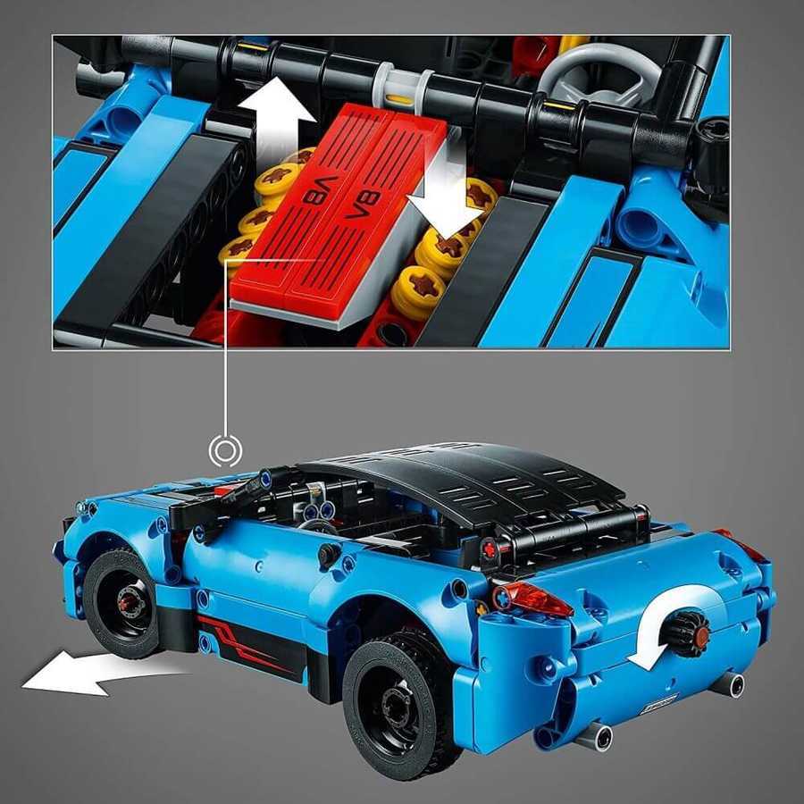 Lego Technic Araba Nakliye Aracı