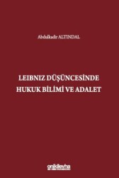 Leibniz Düşüncesinde Hukuk Bilimi ve Adalet - On İki Levha Yayınları
