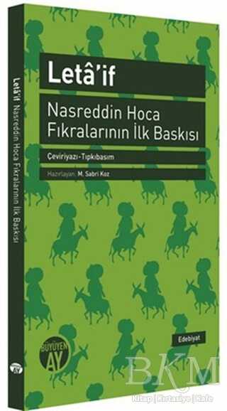Leta`if - Nasreddin Hoca Fıkralarının İlk Baskısı - Büyüyen Ay Yayınları