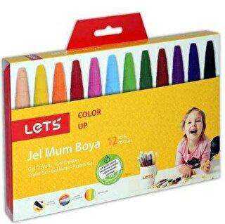 Lets 12 Renk Jel Mum Boya - Lets