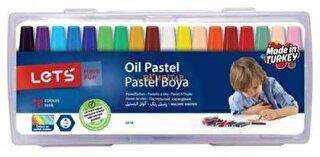 Lets 18 Renk Pastel Boya Plastik Çantalı Lk 18 - Lets