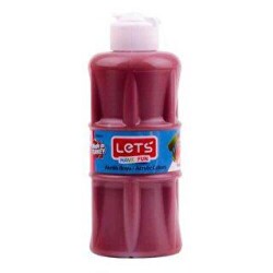 LETS Akrilik Boya 250 ml Kahve - Lets