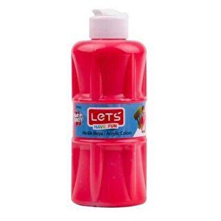 LETS Akrilik Boya 250 ml Kırmızı - 1