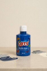 Let’s Akrilik Boya Mavi 250 ml - Lets