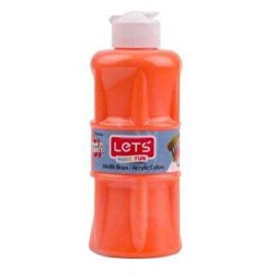 LETS Akrilik Boya 250 ml Turuncu - Lets