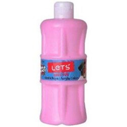 LETS Akrilik Boya 500 ml Pembe - Lets