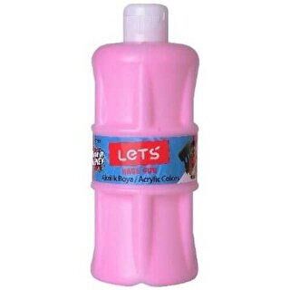 LETS Akrilik Boya 500 ml Pembe - 1