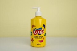 Let’s Akrilik Boya Sarı 500 ml - Lets