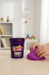 Let`s Neon Oyun Hamuru Mor 110g - Lets