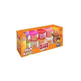 Lets Oyun Hamuru 10 Renk L83100 - 1