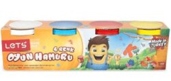 LETS 4 Renk Oyun Hamuru 226 g - Lets