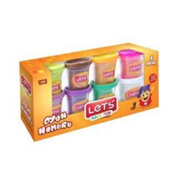 Lets Oyun Hamuru 8 Renk L8358 - Lets