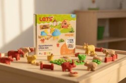 Let`s Oyun Hamuru Çiftlik Seti - Lets