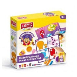 Lets Oyun Hamuru Deniz Canlıları Matı L9012 - Lets