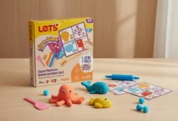 Let`s Deniz Canlıları Oyun Hamuru Matı Seti - Lets