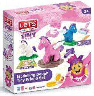 LETS Oyun Hamuru Minik Arkadaş Seti Tiny Set - Lets