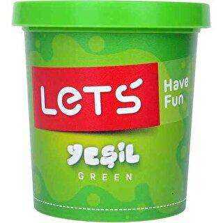Lets Oyun Hamuru Tek Renk Neon Yeşil 150 Gr - Lets