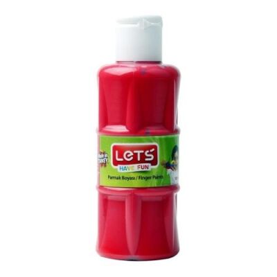 Lets Parmak Boya 100 Ml Kırmızı L5654 - 1