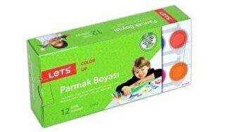 LETS Parmak Boyası 25 ml 12 Renk - Lets