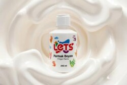 Let`s Parmak Boyası Beyaz 250 ml - Lets