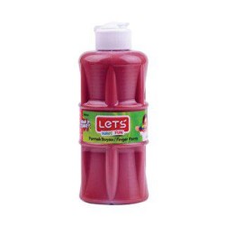 LETS Parmak Boyası 250 ml Kahve - Lets