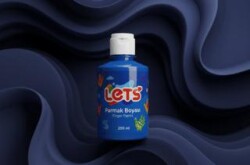 Let`s Parmak Boyası Mavi 250 ml - Lets