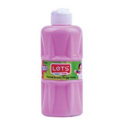 LETS Parmak Boyası 250 ml Pembe - Lets