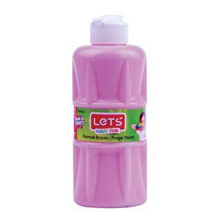 LETS Parmak Boyası 250 ml Pembe - 1