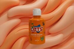 Let`s Parmak Boyası Turuncu 250 ml - Lets