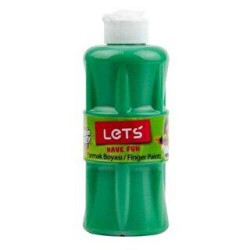 LETS Parmak Boyası 250 ml Yeşil - Lets