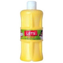 LETS Parmak Boyası 500 ml Sarı - Lets