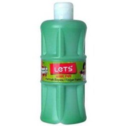 LETS Parmak Boyası 500 ml Yeşil - Lets