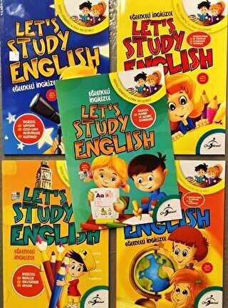 Let’s Study English Eğlenceli İngilizce 5 Kitap takım