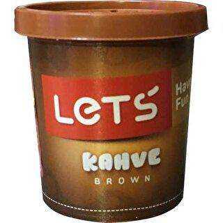 Lets Oyun Hamuru Tek Renk Kahve 150 Gr - Lets