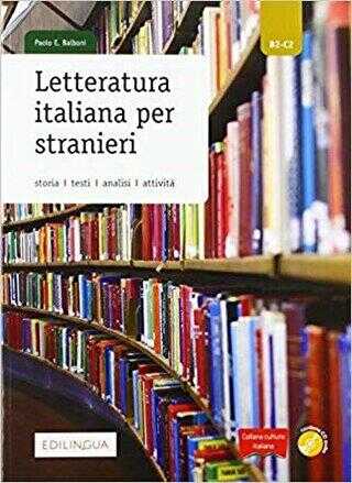 Letteratura İtaliana per Stranieri + CD Audio