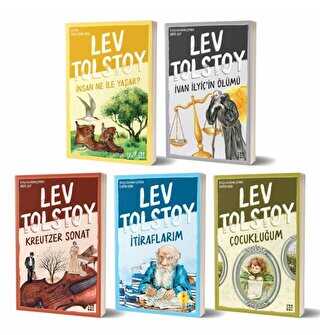 Lev Tolstoy Seti 5 Kitap Takım