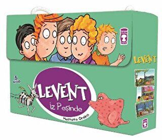 Levent İz Peşinde 1 Set - 5 Kitap kapağı