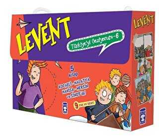 Levent Türkiye`yi Geziyorum 6 Set 5 Kitap Takım - Timaş Çocuk