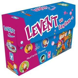 Levent ve Tayfası 2 - 5 Kitap Takım kapağı
