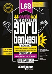 LGS 1. Dönem Evde Kal Sayısal - Sözel Soru Bankası Seti - Ankara Yayıncılık