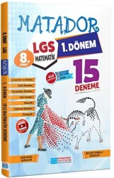 Evrensel İletişim Yayınları 8. Sınıf LGS Matematik 1. Dönem 15 Deneme - Evrensel İletişim Yayınları