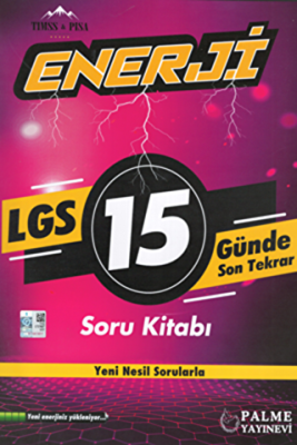 Palme 8. Sınıf Enerji LGS 15 Günde Son Tekrar Soru Kitabı - 1