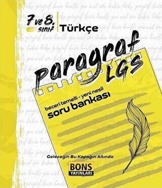Bons Yayınları LGS 8. Sınıf Bons Paragraf Soru Bankası - 1