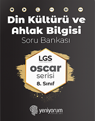 Din Kültürü ve Ahlak Bilgisi Soru Bankası LGS Oscar Serisi 8. Sınıf - 1