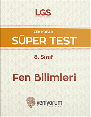 LGS Çek Kopar Süper Test 8. Sınıf Fen Bilimleri - 1